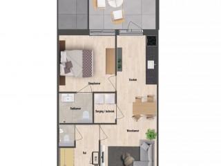 H6 HL - Tussenwoning in Zaamslag