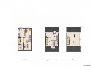 T2 Twee-onder-&eacute;&eacute;n-kapwoning in Zaamslag