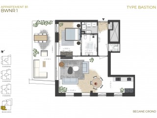  Bastion - B1 in Hulst